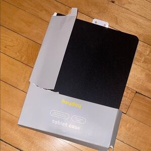 Heyday Black Hardcover iPad Tablet Case